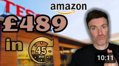 £489 in 45 minutes amazon fba